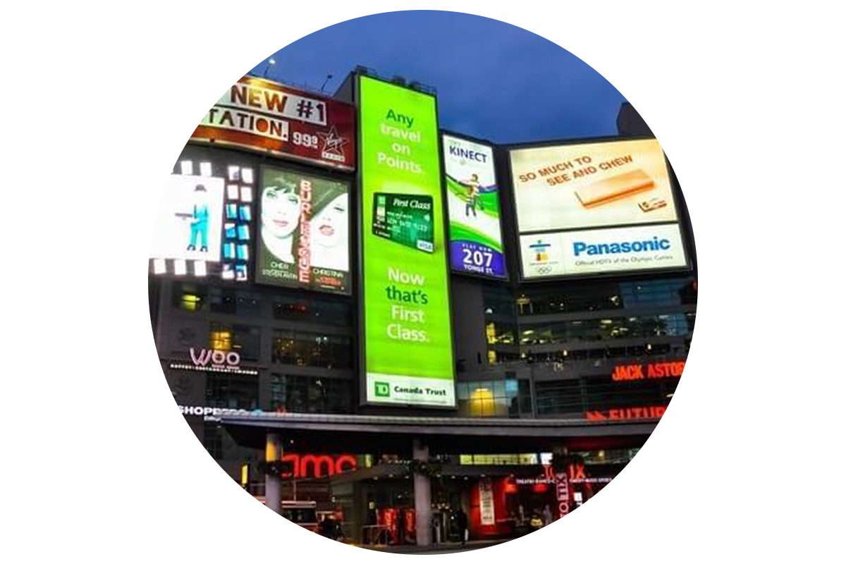 33555 LED Street Billboard