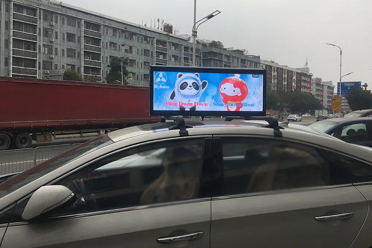 Car-top-LED-Display Car Street Billboard