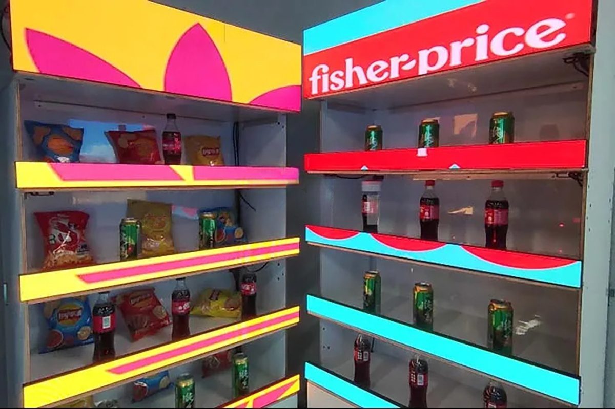 retail-shelf-display LED Display Shelf