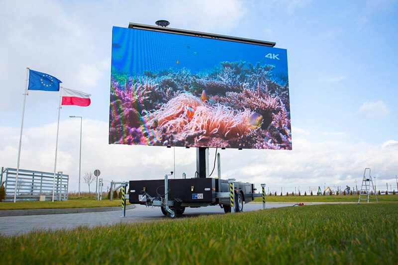 Energy efficient LED Display