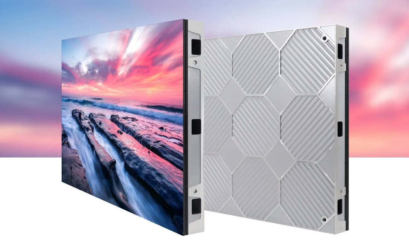 EA640F2 cabinet front and rear views in a manufacturer promotional image
