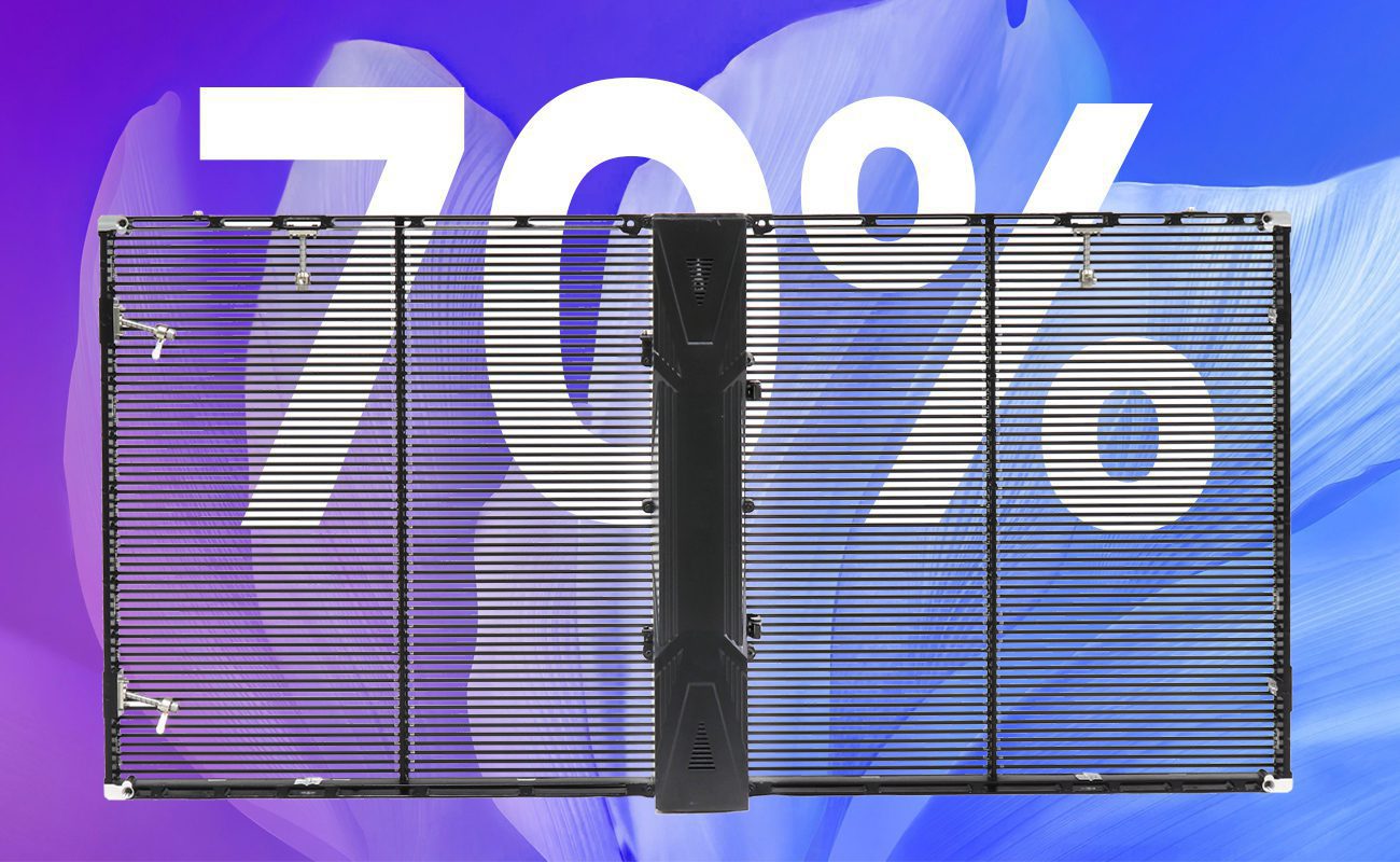 EagerLED LED transparent film screen-2