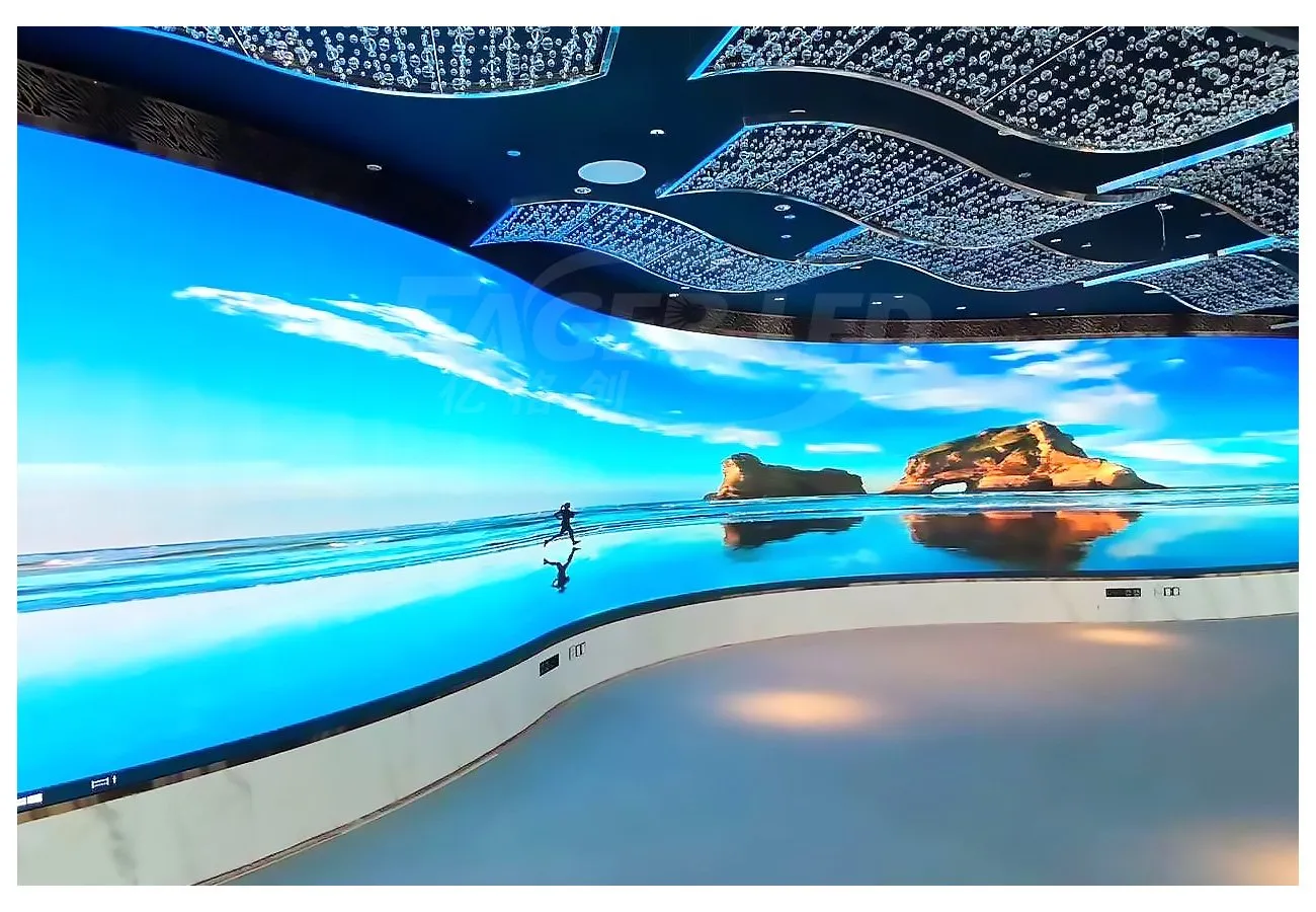 7 EA-Flex Indoor Flexible LED Wall