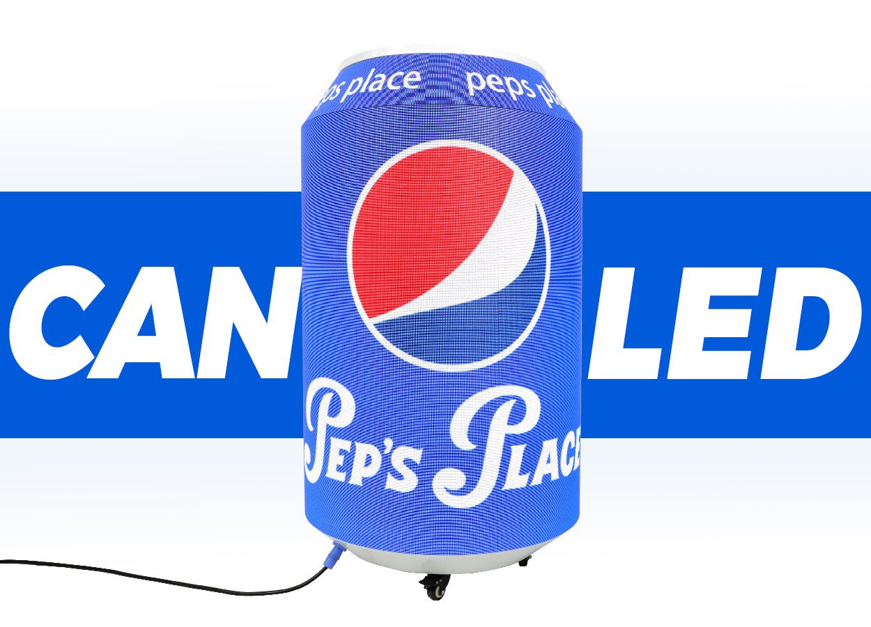 EA-DCan can-shaped LED digital display - 1