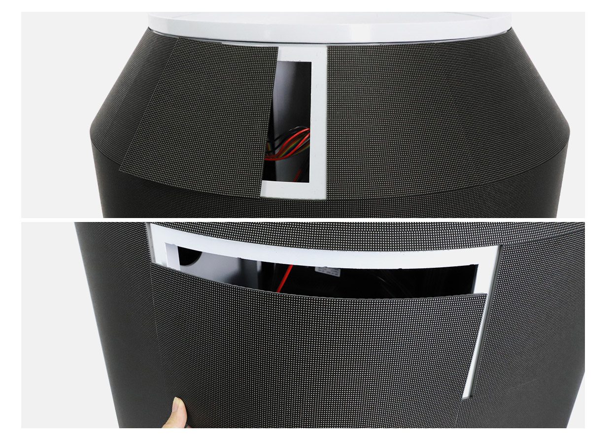 EA-DCan can-shaped LED digital display - 2