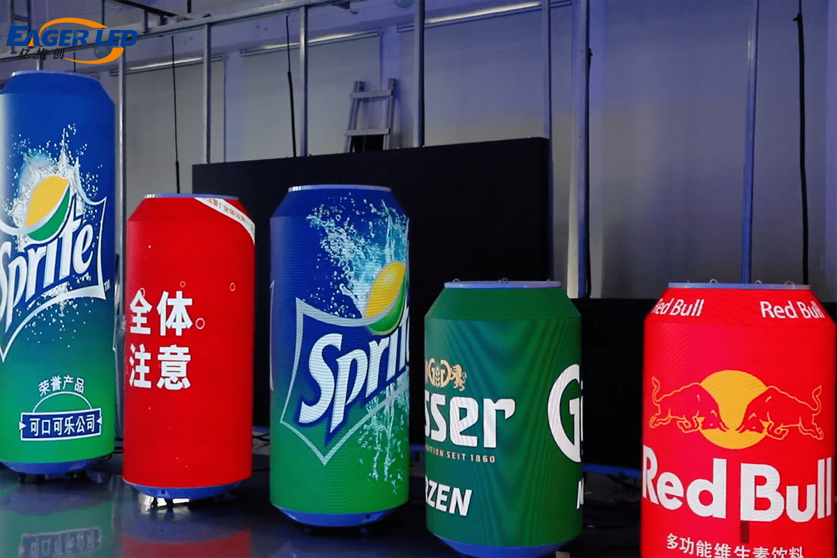 EagerLED Canned Advertising LED Screen -1