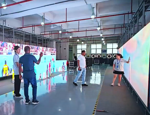 Ethiopia Customers Visited EagerLED LED Sign Board Manufacturer