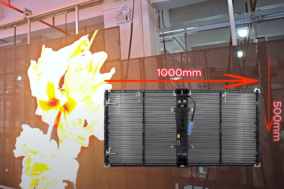 EA1000TOR Transparent LED Display