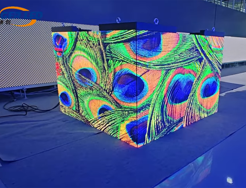 EA500C3-Creative Cube LED Display