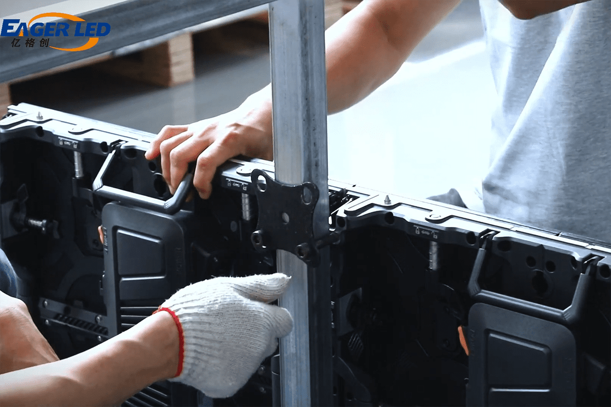 video wall installation - 1