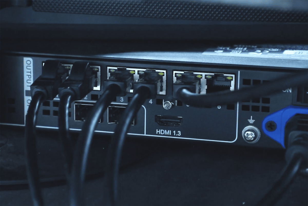 video wall installation - 4