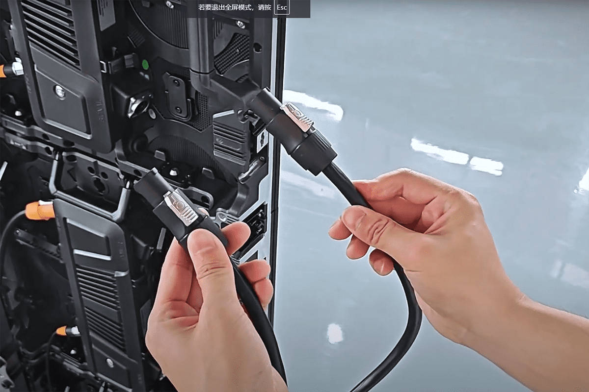 video wall installation - 5