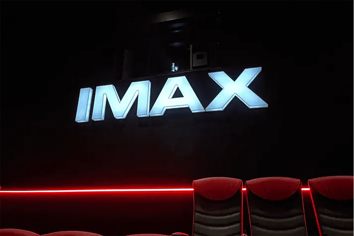 IMAX movie screen