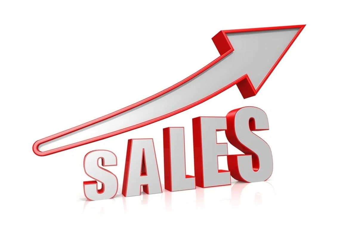 Sales Go Up