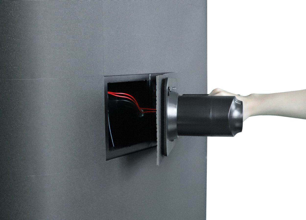 EA3DiP1 LED poster screen Front maintenance design