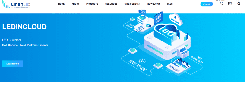 Linsn's official website