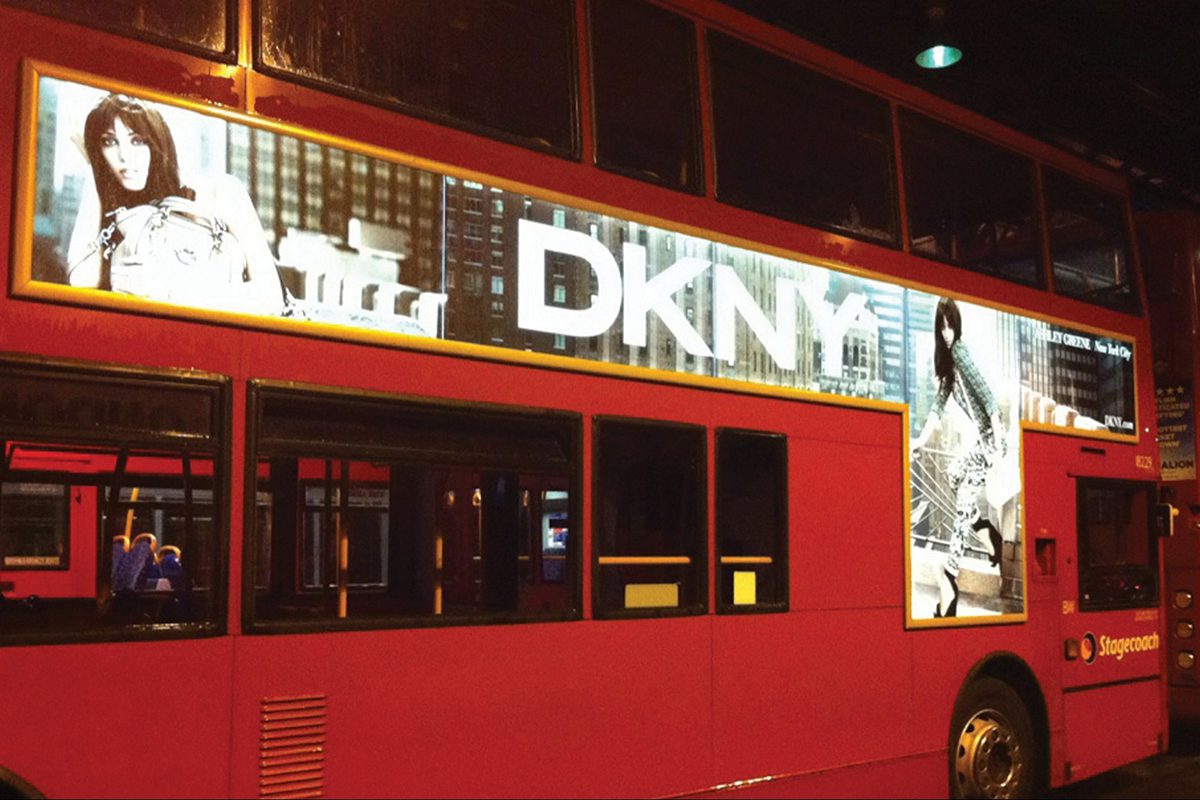 Bus LED display board