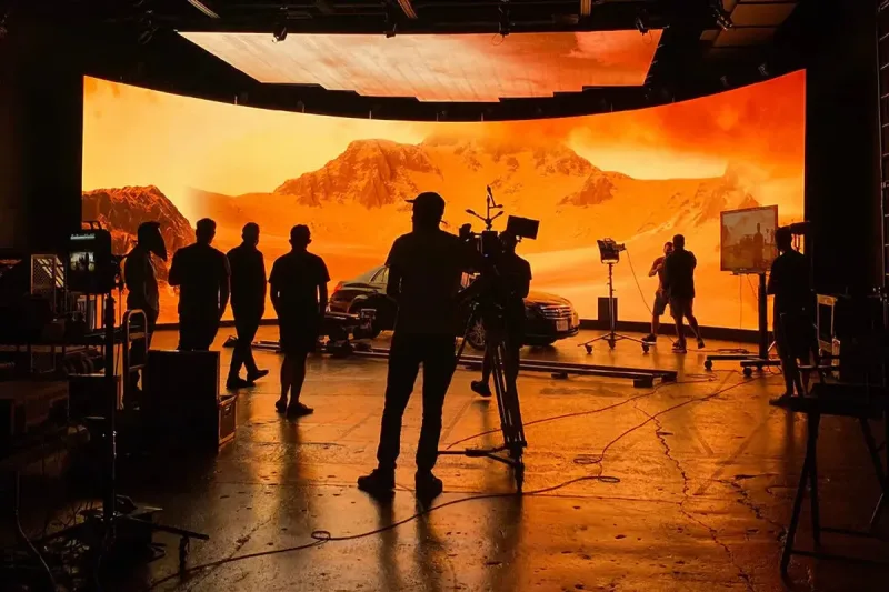 High LED refresh rate film-making