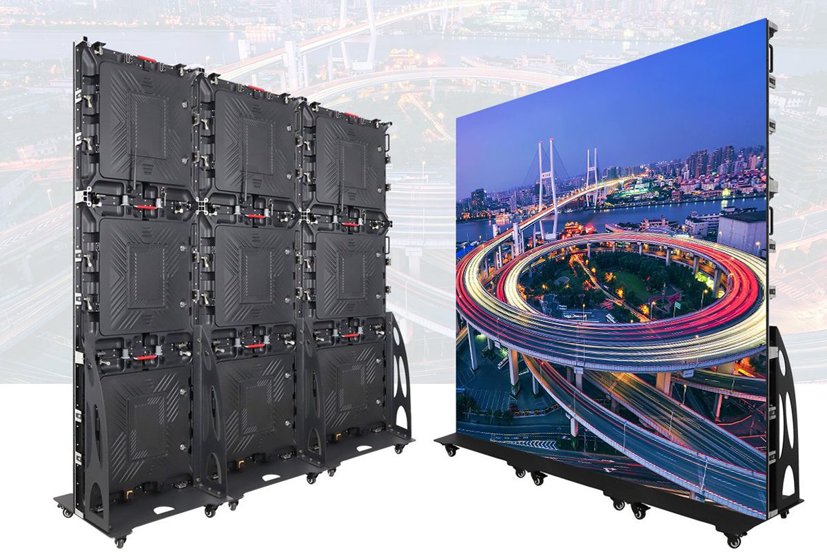 Removable LED poster screen Removable LED poster screen