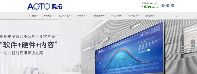 AOTO Electronics LED screen supplier