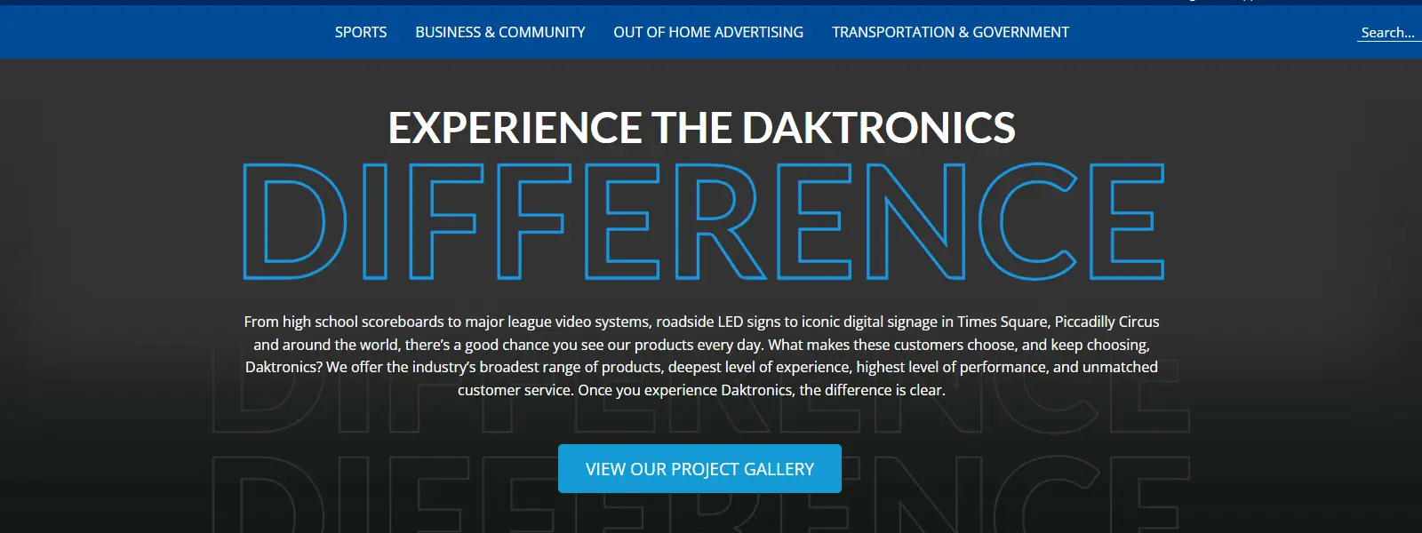 Daktronics display supplier Daktronics display supplier