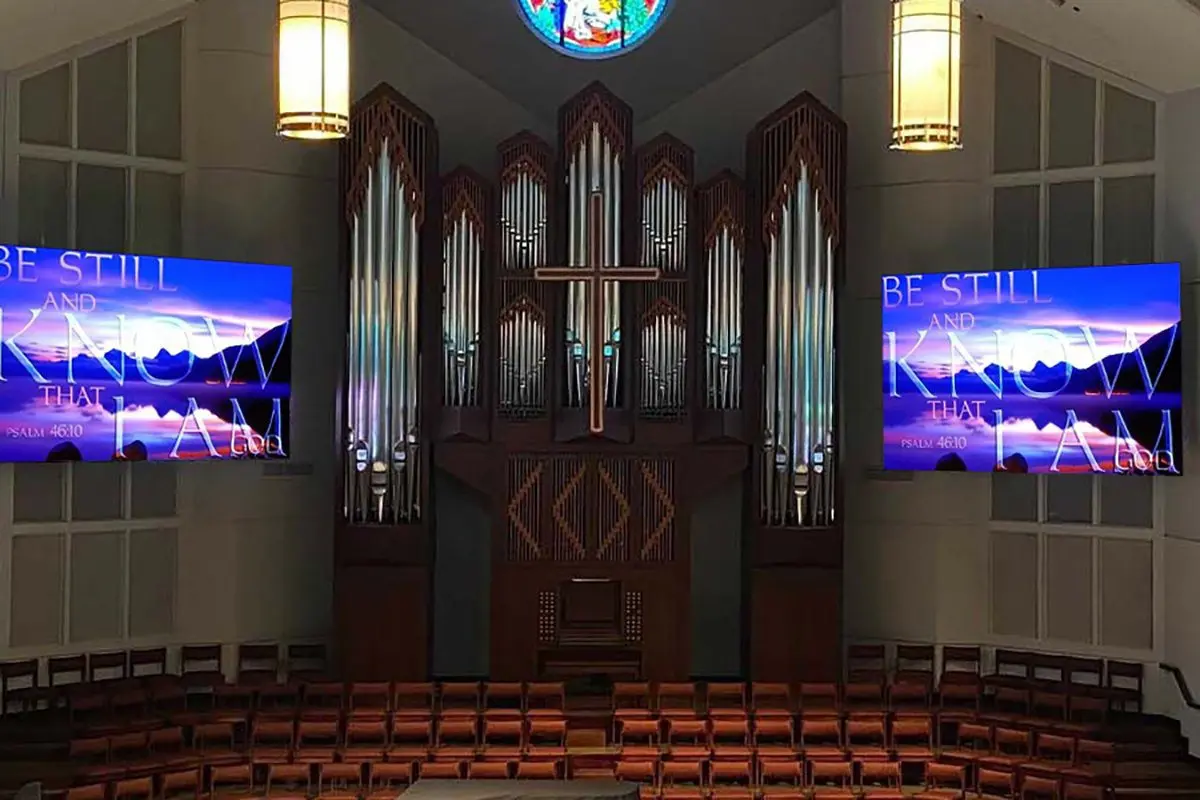 Indoor advertising LED board
