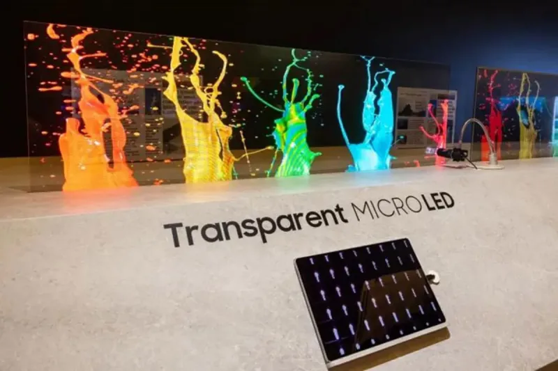 Transparent Micro LED Display