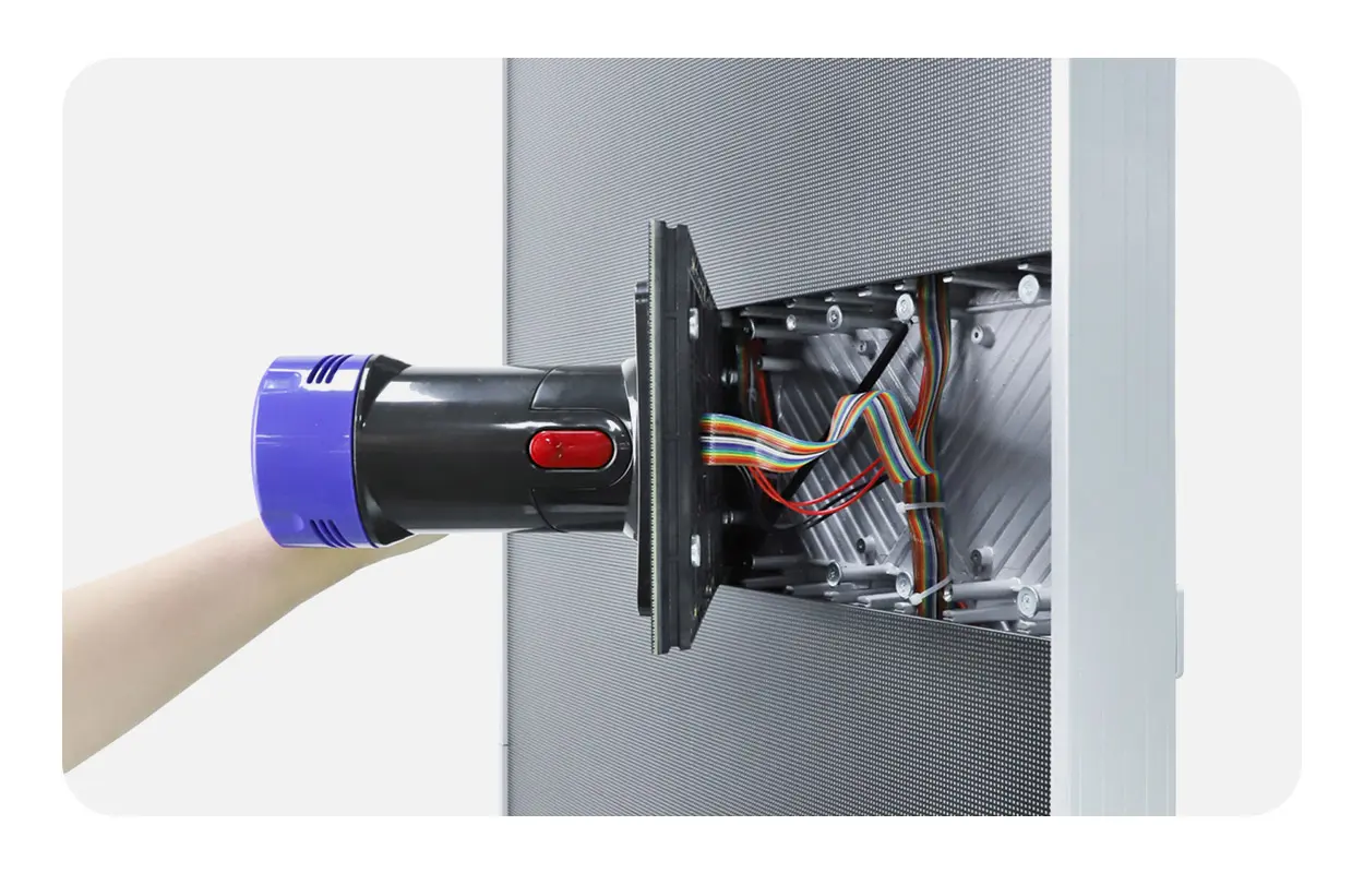 Pre-maintenance Design Of EA1920iP5 Foldable LED Display