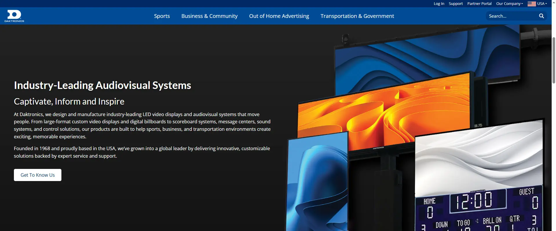 Daktronics LED Display Screen Manufactures