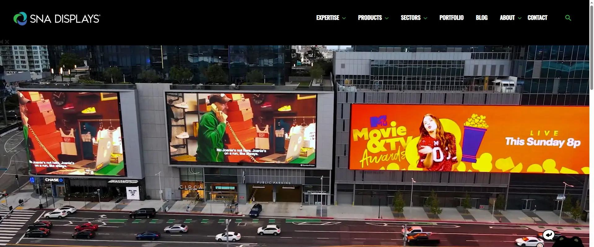 SNA DISPLAYS LED screen manufacture