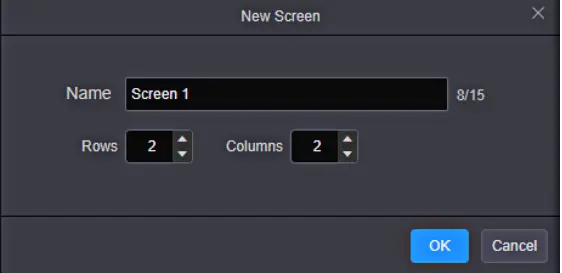 LED Screen Configuration 