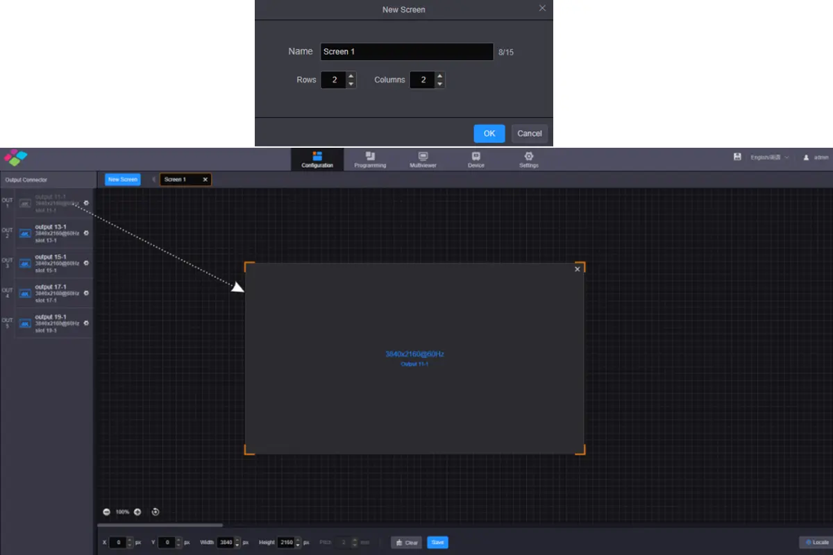 Novastar H5 Dimensions