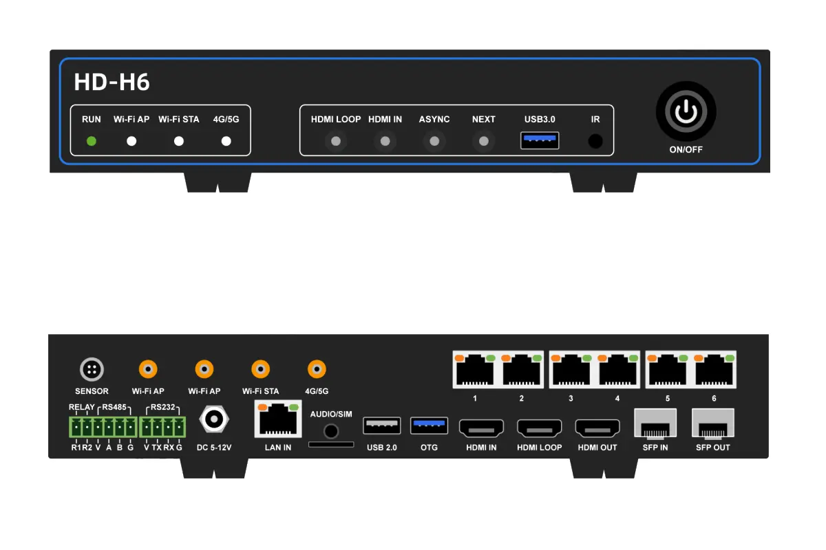 HD-H6 4K video playback