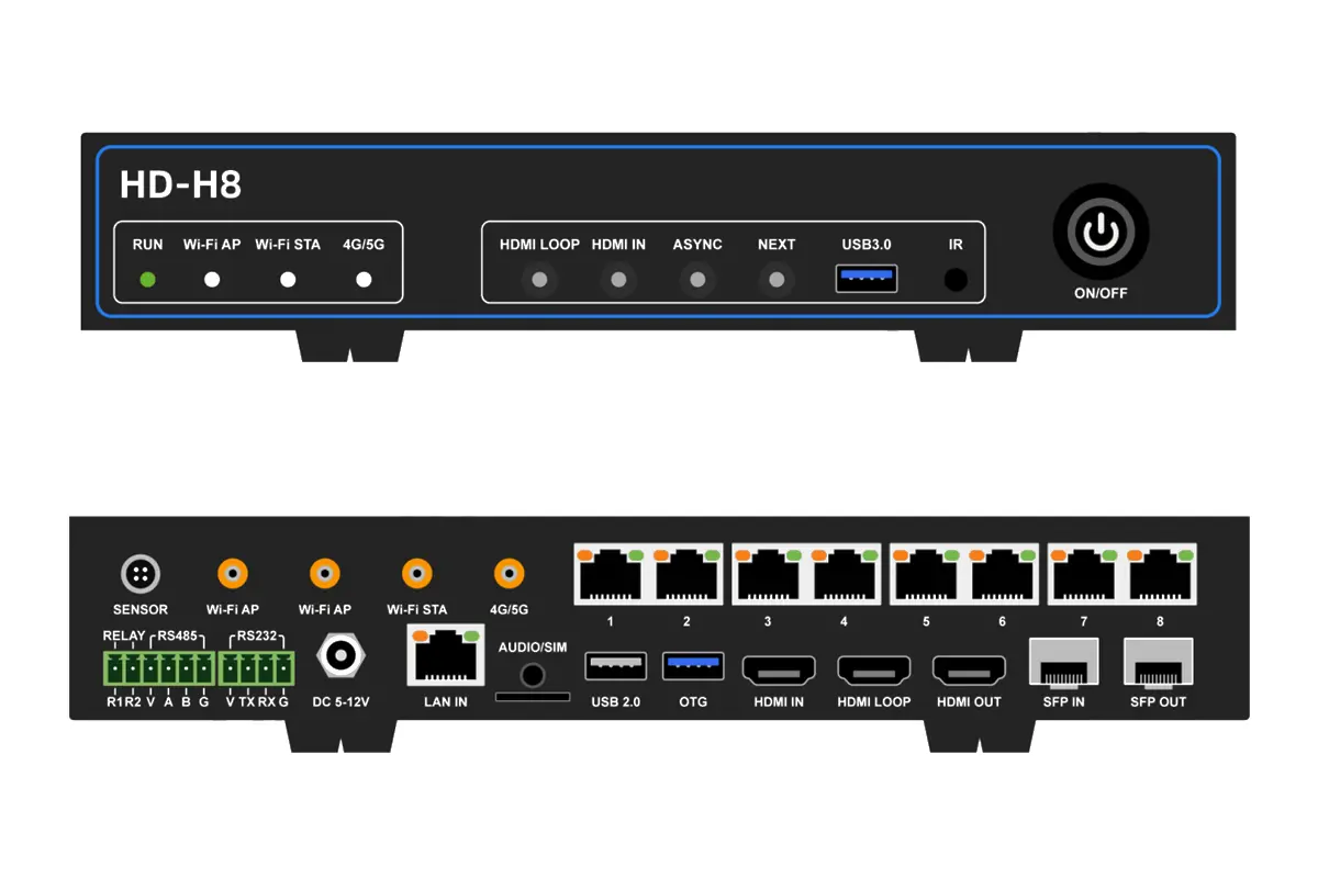 HD-H8 4K video playback