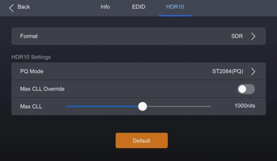 NovaStar CX40 Pro 4K HDR10 NovaStar CX40 Pro 4K HDR10