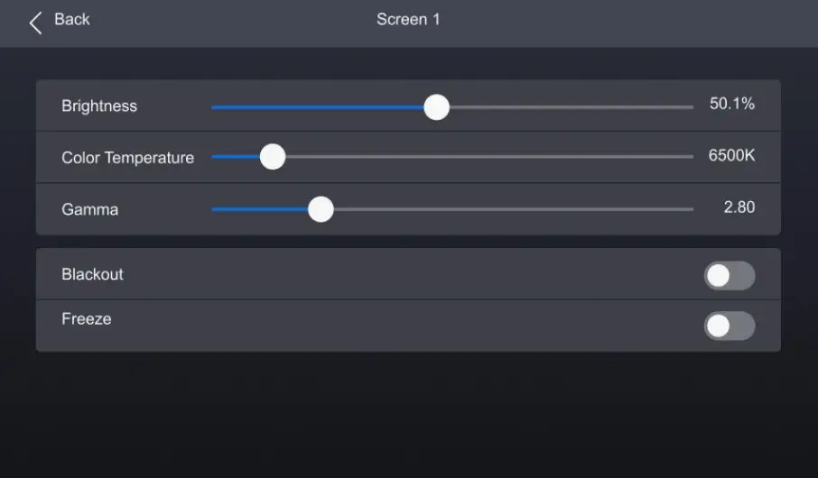 NovaStar CX40 Pro Color Correction NovaStar CX40 Pro Color Correction