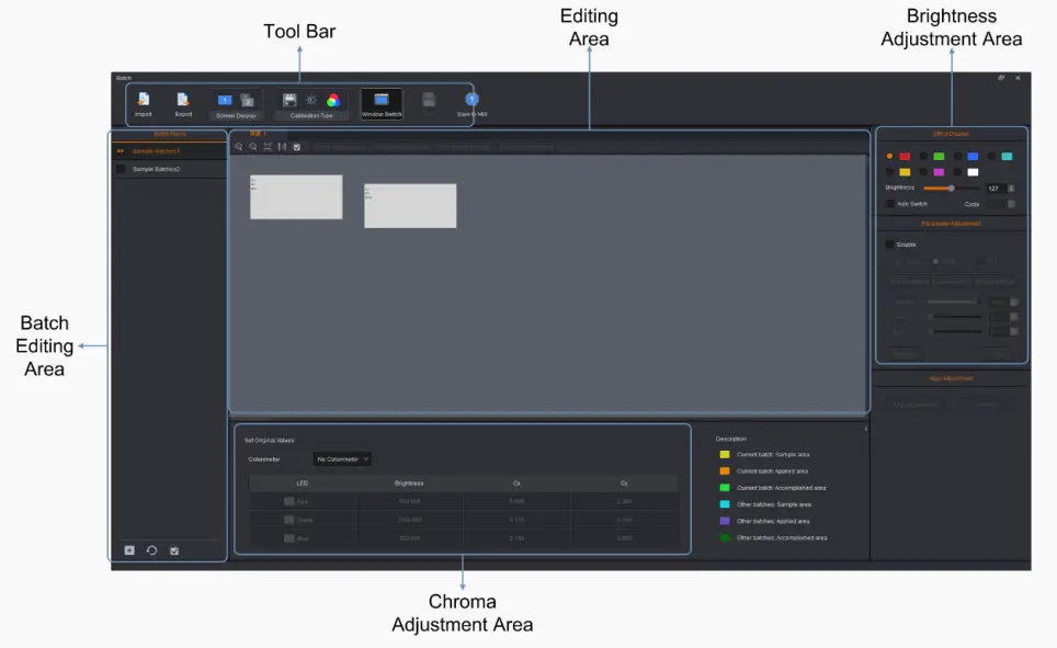 Seam Brightness Adjustment