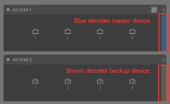 Switching Between Master and Slave Devices