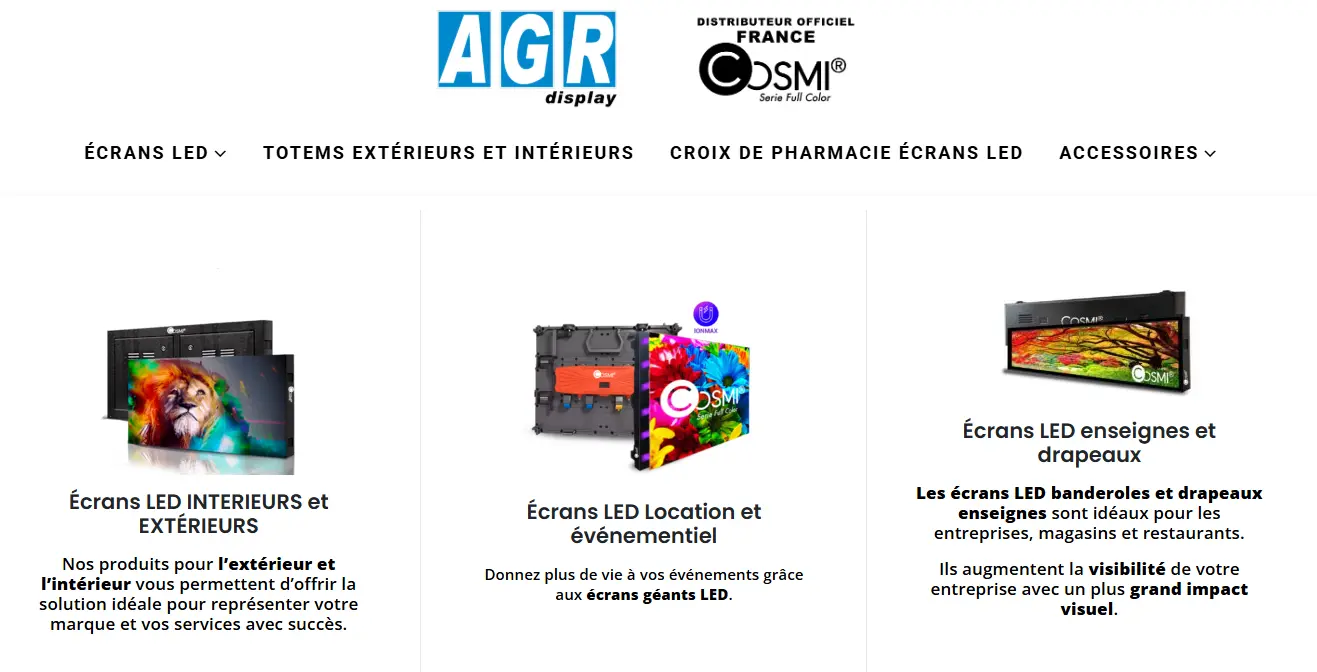 AGR Display AGR Display