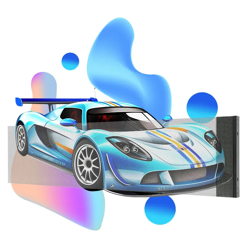 EA250INV Transparent Glass LED Screen