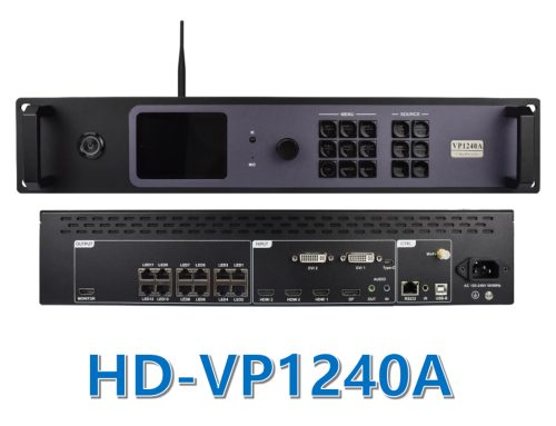 How To Set Up And Configure The HUIDU HD-VP1240A LED Video Processor