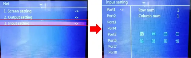 HUIDU HD-VP1240A Input