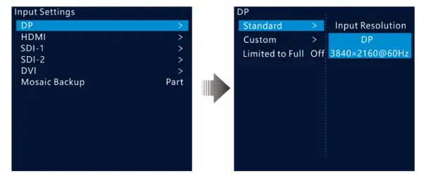 Novastar UHD Jr Input Novastar UHD Jr Input
