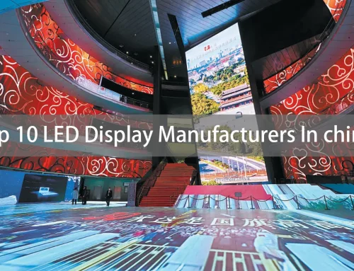 Top 10 LED Display Manufacturers In china (2026 Latest)