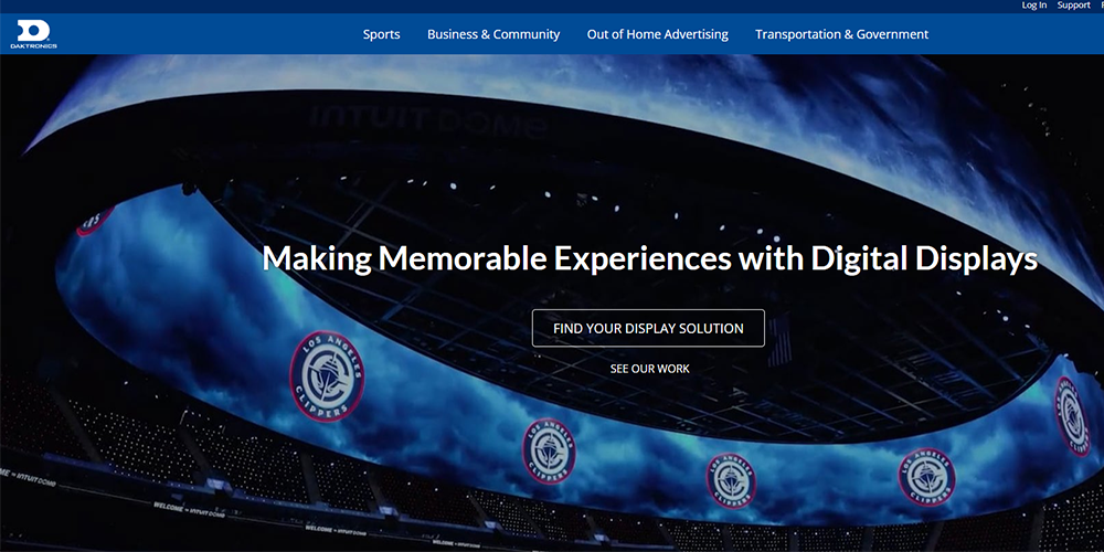 Daktronics (LED Screen Suppliers)