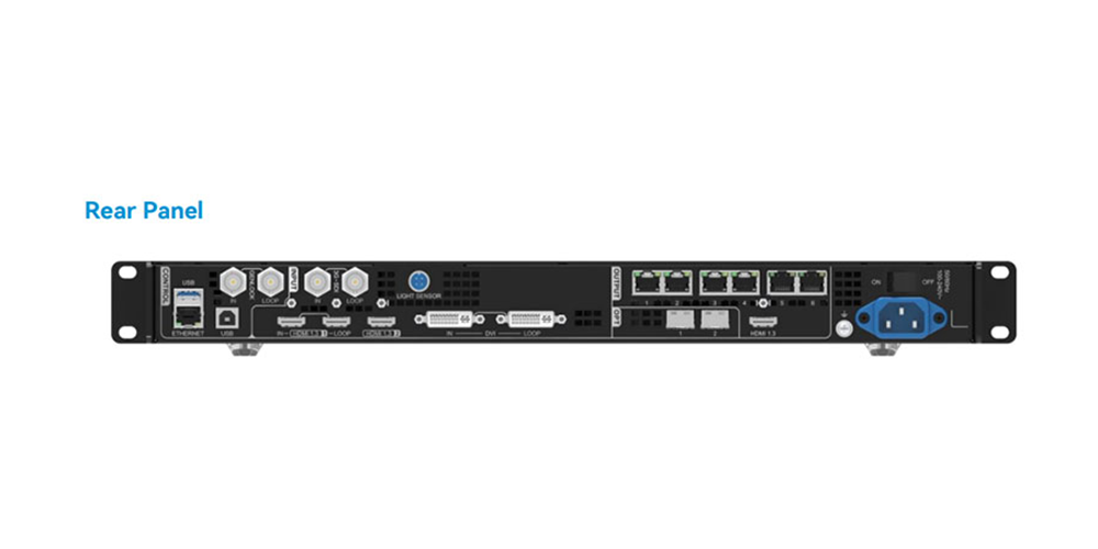 NovaStar VX600-Rear Panel