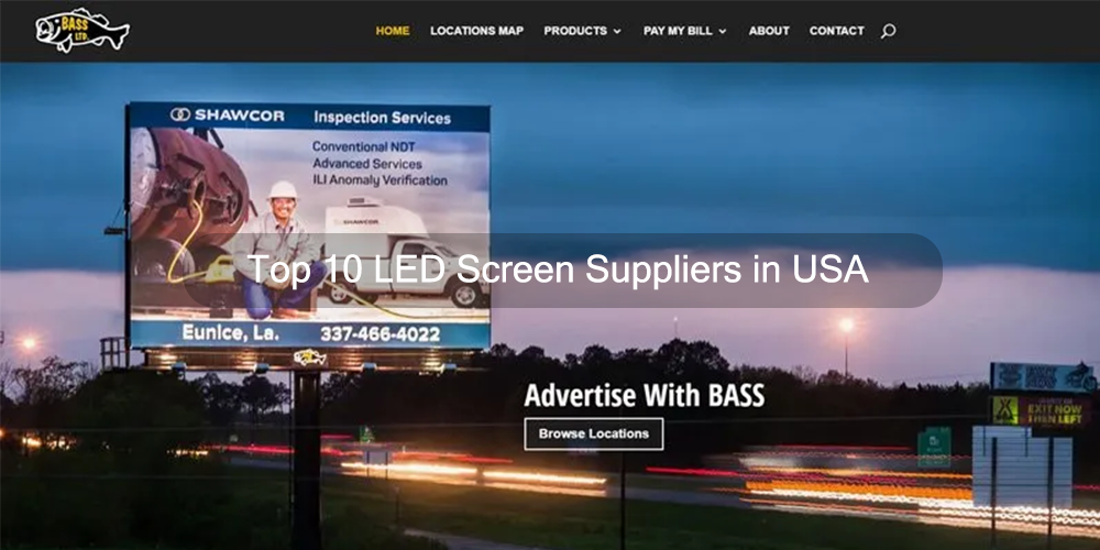 Top 10 LED Screen Suppliers in USA