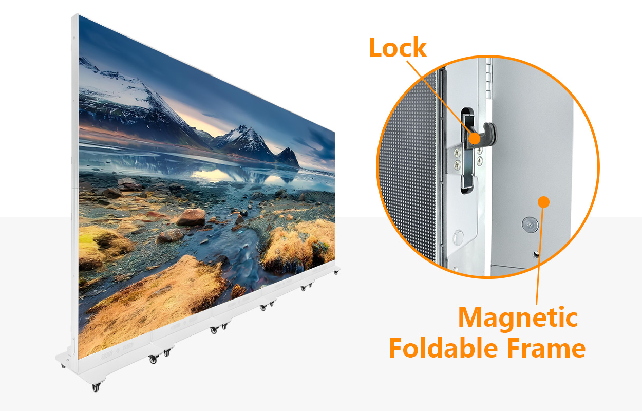 EA1920iP5 Indoor LED Poster Display 4 - LED Screen Board - LED Screen Board Splicing EA1920iP5 Into A Large Screen