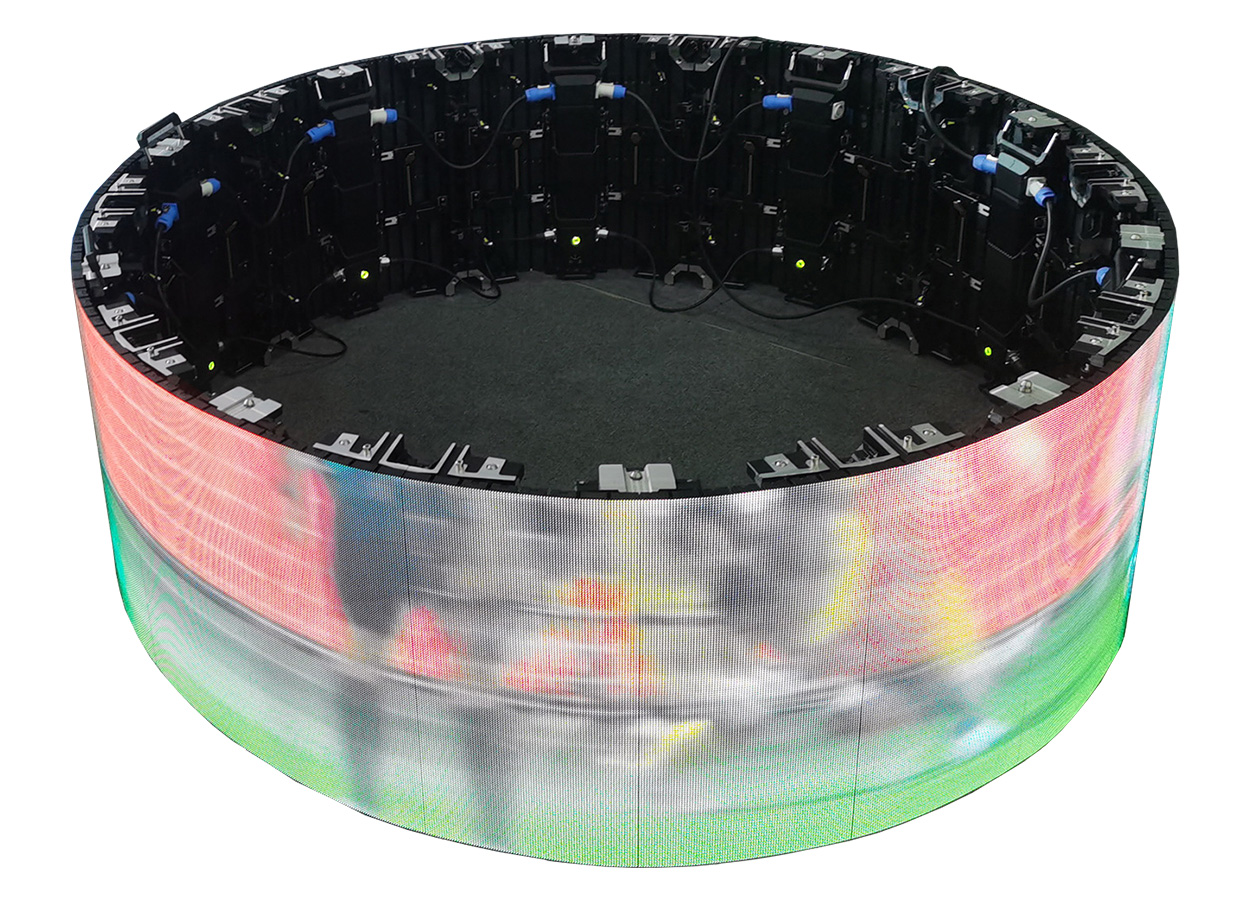 EA500H7-LED-Display-4 - LED Screen Board - LED Screen Board EA500H7 360° Cylindrical Shape
