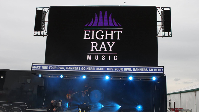Mobile-LED-Screen-4 - LED Screen Board mobile LED wall used to evaluate viewing distance